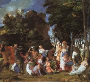 Giovanni Bellini Feast of the Gods USA oil painting reproduction
